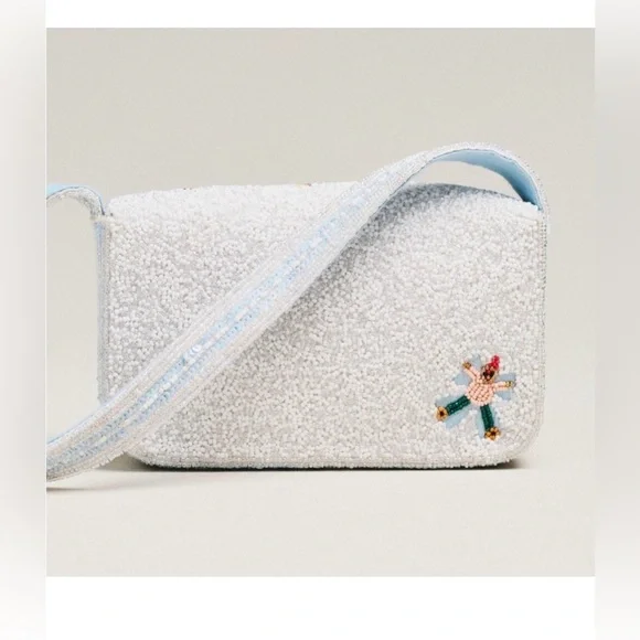 Anthropologie The Fiona Beaded Bag - Winter Edition - Picture 3 of 4